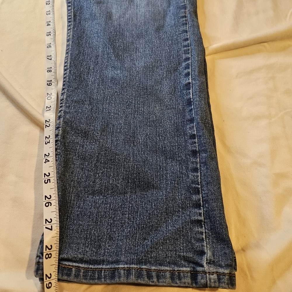 Mens Blue Jeans 40x30 Athletic Fit - Picture 5 of 6